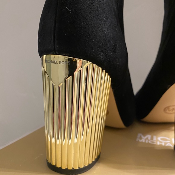 Michael Kors Porter Suede Ankle Boot - Picture 9 of 12